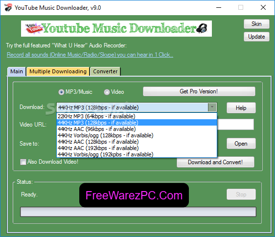 YouTube Music Downloader Registration Code