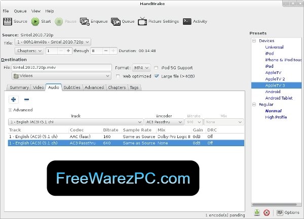 HandBrake Video Converter Activation Key