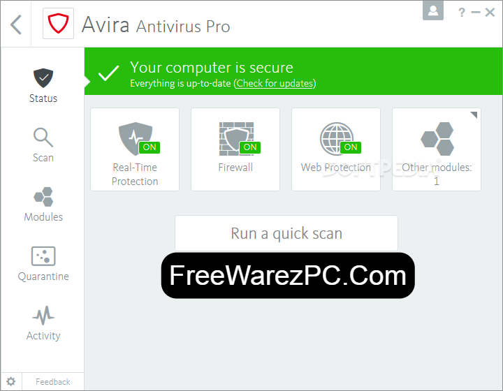 Avira Antivirus Pro license key