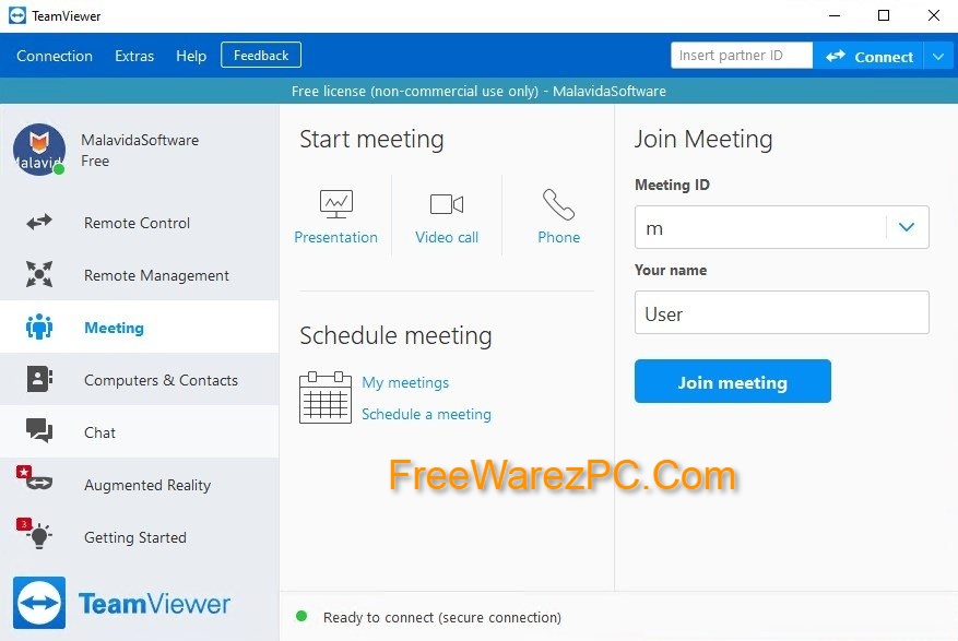 License key for TeamViewer