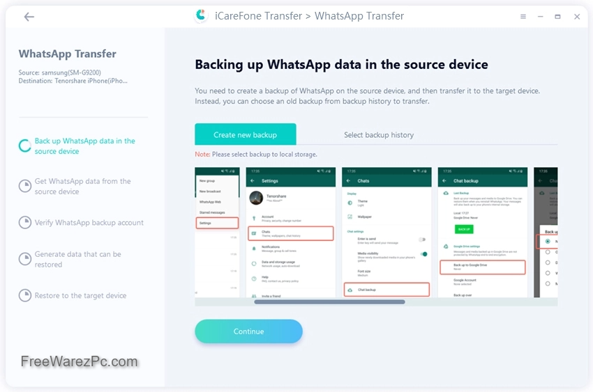 iCareFone For WhatsApp Transfer Serial Key